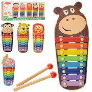 Деревянная игрушка Ксилофон Обезьяна Bktoys WW-189-1