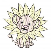 Розмальовка дитяча Кольоровий буль Disney