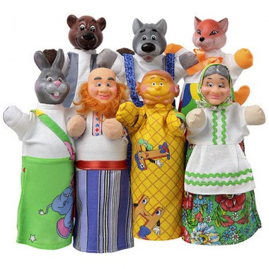 Кукольный театр Chudisam Колобок (7 персонажей) B065