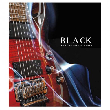 Тетрадь общая Black 096-3388L-4 в линию, 96 листов