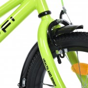 Велосипед детский MB 14013-1, 14 дюймов, салатовый