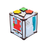 Домик развивающий. Бизиборд К005 с подсветкой