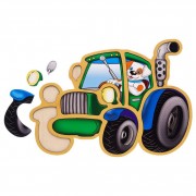 Дерев'яний пазл-вкладиш