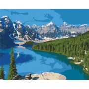 Картина по номерам. Art Craft Озеро Марейн, Канада 38*50 см 10535-AC