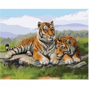 Картина по номерам Идейка Животные, птицы После охоты 40х50см. KHO2484