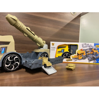 Игровой набор P910-A  Трейлер-Военная база