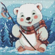 Алмазная мозаика без подрамника 