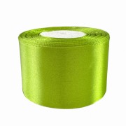Атласная лента для рукоделия АБ-331, 2,5 см x 23 м, Фисташковый