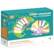 Настільна гра DoDo Вивчаємо кольори Динозаврики 300138, 24 кольорових елемента