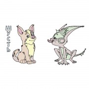 Розмальовка дитяча Кольоровий буль Мавка