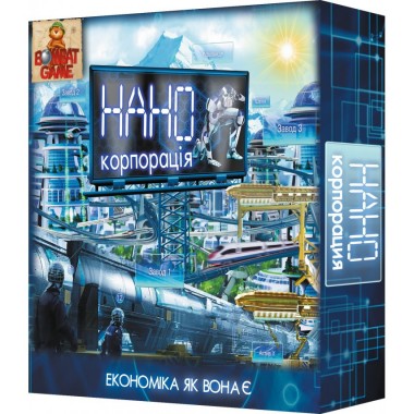 Настольная игра НАНО корпорация 800194 на укр. языке