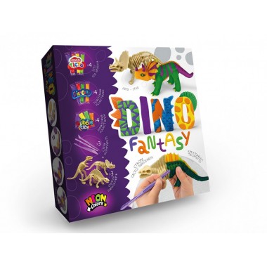 Набор креативного творчества Danko Toys Dino Fantasy укр. DF-01-01U