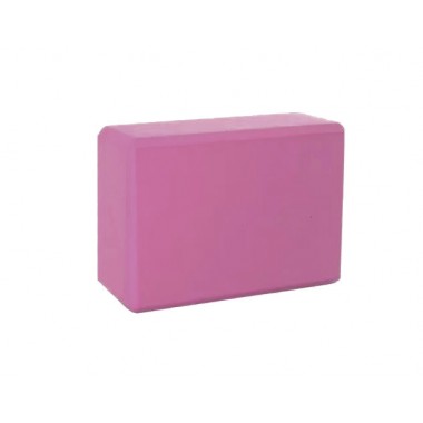 Блок для йоги, растяжки BT-SG-0002 (Тёмно-розовый)
