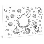 Килимок вивчай-малюй-стирай