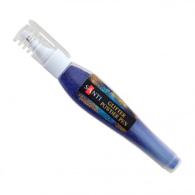 Ручка з розсипним глітером 5893818 блакитний 10 грам