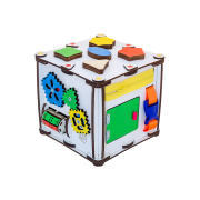 Домик развивающий. Бизиборд  К007 с подсветкой