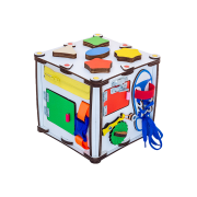 Домик развивающий. Бизиборд  К007 с подсветкой