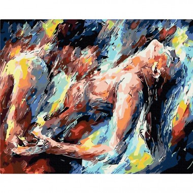 Картина по номерам Краски страсти BS4514, 40х50см