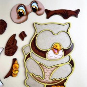 Дерев'яний пазл-вкладиш