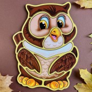 Дерев'яний пазл-вкладиш