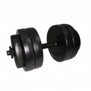 Гантель складальна композитна в пластиковій оболонці Rock pro 13 кг NE-PL-G-013