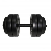 Гантель складальна композитна в пластиковій оболонці Rock pro 13 кг NE-PL-G-013