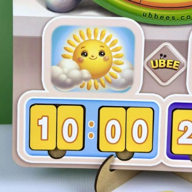 Развивающая игра Часы - Учим время (ПСД279) PSD279