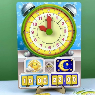 Развивающая игра Часы - Учим время (ПСД279) PSD279