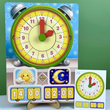 Развивающая игра Часы - Учим время (ПСД279) PSD279