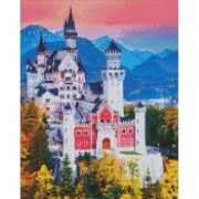 Алмазная мозаика "Сказочная Германия" Идейка AMO7464 40х50 см