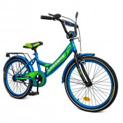 Велосипед детский 2-х колесный 20'' 212002 (RL7T) Like2bike Sky, голубой, рама сталь, со звонком