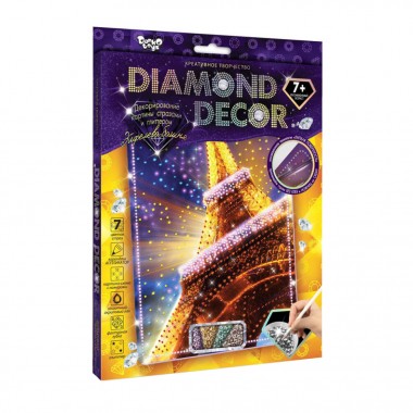 Набор креативного творчества Эйфелева башня DD-01-01 DIAMOND DECOR