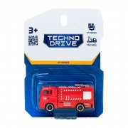 Автомодель детская Пожарная Машина TechnoDrive 250421CG-1 масштаб 1:64