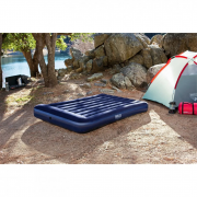 Надувний велюровий матрац Bestway 67681, 191-137-30 см