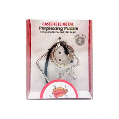 Металлическая головоломка Perplexing puzzle 5562D-22, 2 сложность Металлическая головоломка Perplexing puzzle 5562D-22, 2 сложность