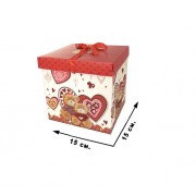 Коробка для подарка CEL-142-1, 20х20 см