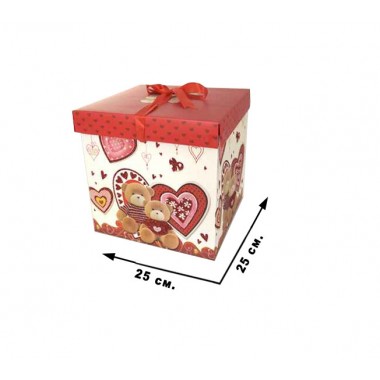Шкатулка бумажная 25*25 см CEL-142-1XL
