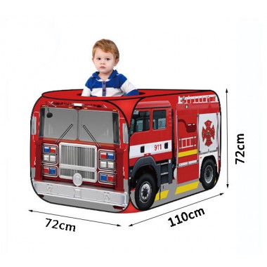 Детская палатка  SG7026XF Пожарная машина 110х72х72 см