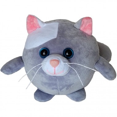 Игрушка мягконабивная Круглик Котик МС 090102-14