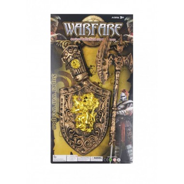 Детский игровой набор рыцаря 818A-20/21/22 доспехи на руку Топор