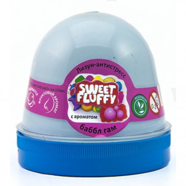 Лизун-антистресс Sweet fluffy Баббл гам TM Mr.Boo 80114 120 мл
