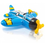 Дитячий пліт для плавання Літачок 57537 з водяним пістолетом