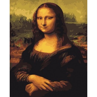 Картина по номерам Brushme Мона Лиза G241