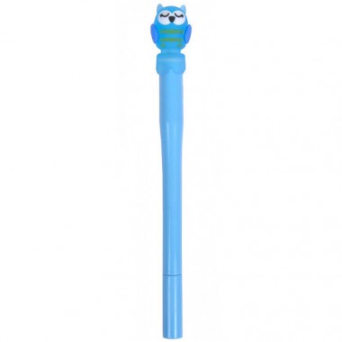 Ручка гелевая Сова GP-1099 светится (Синий)