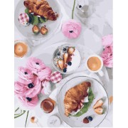 Картина по номерам Brushme Завтрак по-французски GX23709