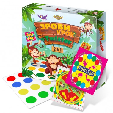 Игра Сделай шаг + Twister MKB0146