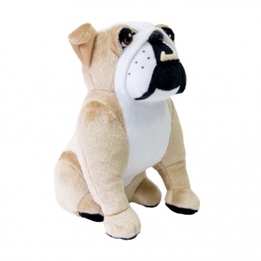 Игрушка плюшевая собака бульдог Коржик FWPADMDOG22BG0000, 20 см
