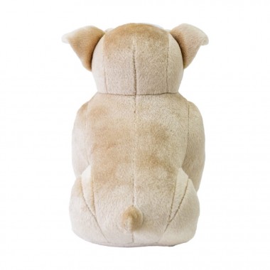Игрушка плюшевая собака бульдог Коржик FWPADMDOG22BG0000, 20 см
