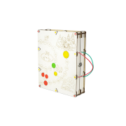 Детская развивающая доска складная. Бизиборд D001 с подсветкой