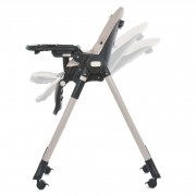 Стілець для годування ME 1037-B CRYSTAL Beige до 15 кг